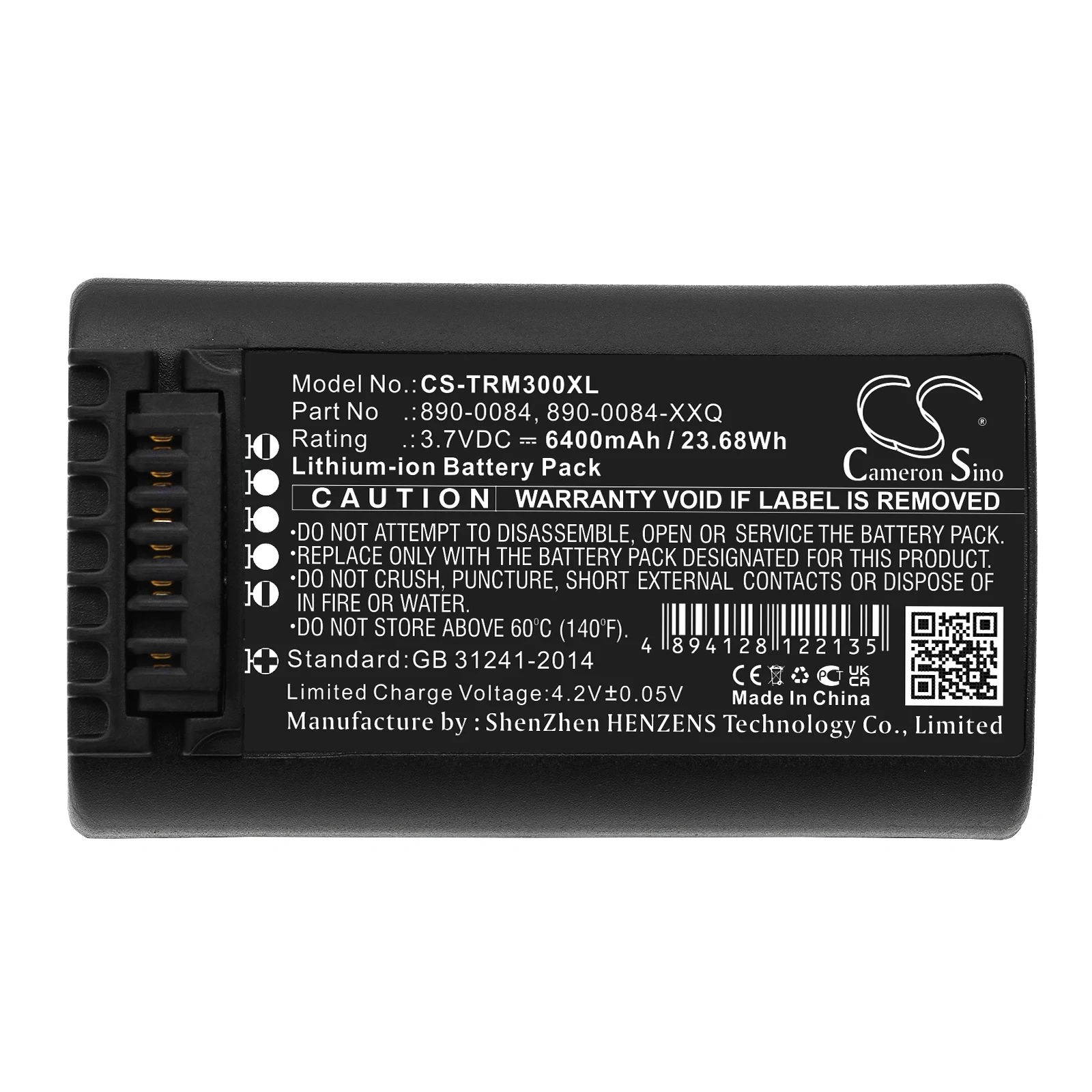 

Equipment, Survey, Test Battery For Trimble TS635 Total Station,TS662 Total Stations,TS862 Total Station,108571-00,53708-00