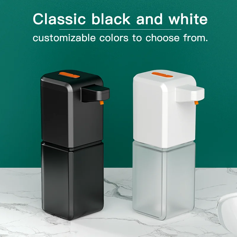 480ML Automatic Soap Dispenser Touchless Type C USB Rechargeable Electric Soap Dispenser Waterproof Foam/Liquid Dispenser