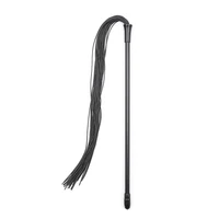 High Quality 1PC 52cm Silicone Whip Racing Riding Crop Party Flogger Hand Cuffs Queen Black Horse Riding Whip 1