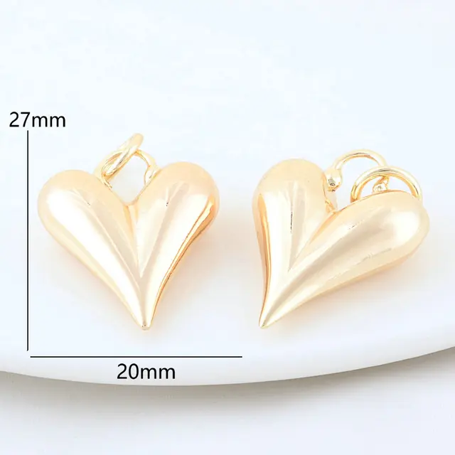 K14 ハート型チャーム 0.50カラット 【公式通販】