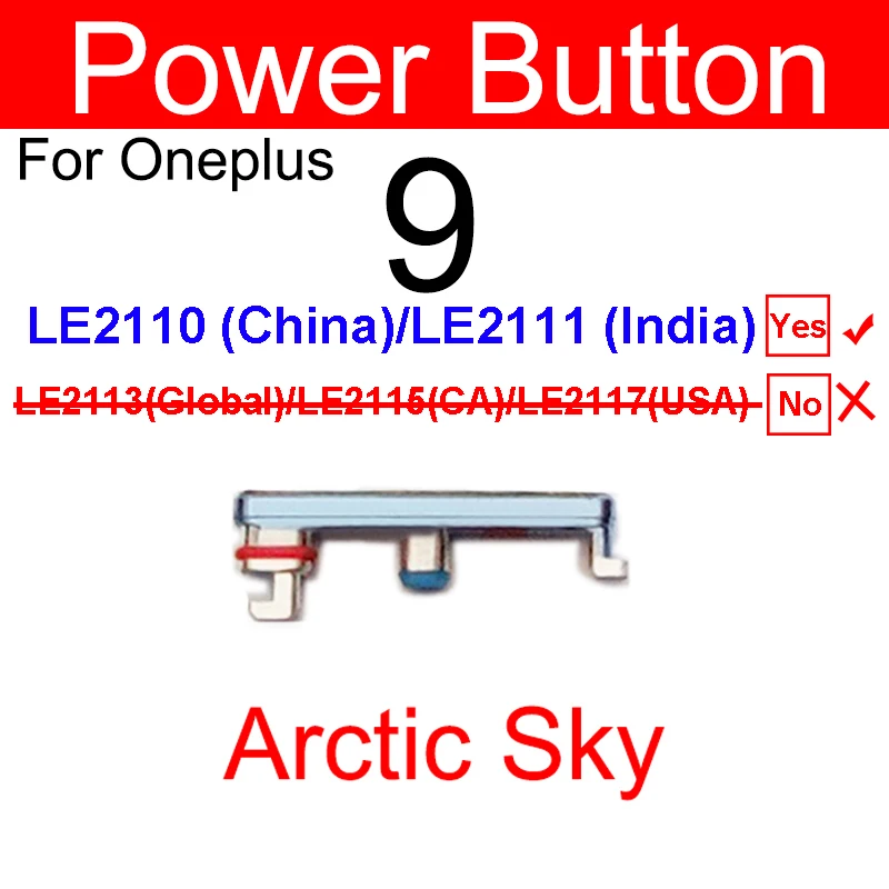 Câble Bouton D'allumage Pour OnePlus 9 - Nappe Flex Interne Power Side Key - Pièce De Rechange