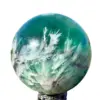 Rare Natural Snowflake Feather Fluorite Ball, Quartz Crystal Energy Ball Mineral Reiki Healing Stone, Degaussing Magic Divinatio 2