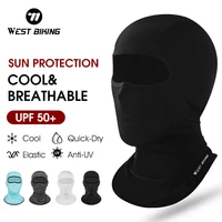 WEST BIKING Breathable Thin Cycling Caps Ice Silk Face Mask Summer Balaclava Anti-UV Windproof Road Bike MTB Cooling Sport Gear 1