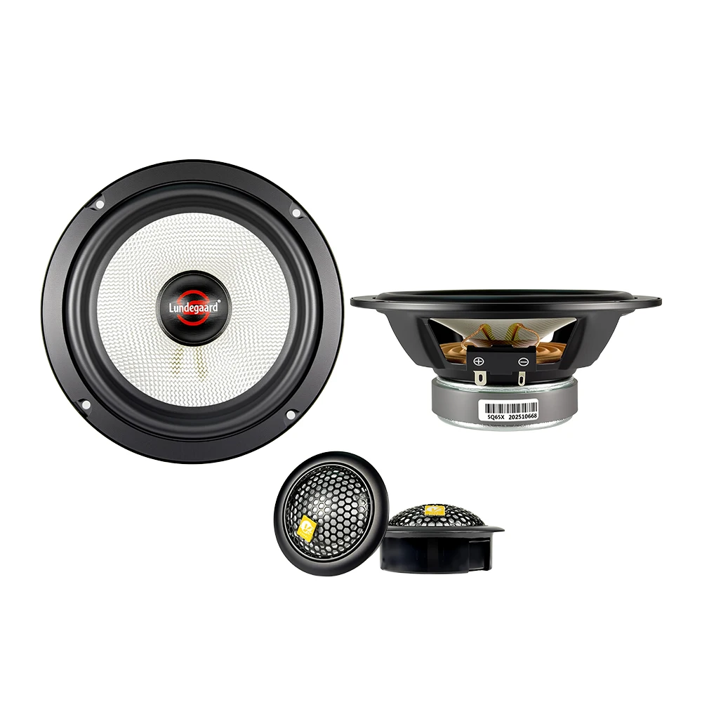 6.5インチ 240W（2×120W）カースピーカーセット、同軸スピーカー