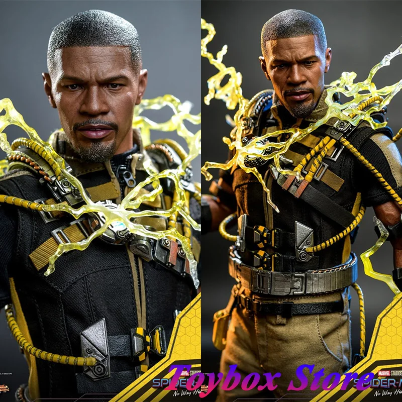 Hot Toys Mms644 1/6 Da Collezione Electro Man Action Figure Spider Man No Way Home Marvel Movie Super Hero 12 "Set Completo Di Giocattoli Modello