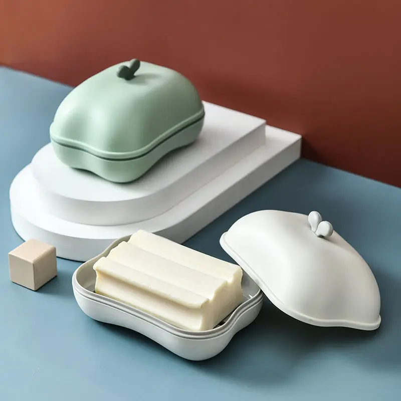

Soap Container Box Strong Sealing Travel Soap Holder Durable Soap Case Easy to Clean Bar Soap Container Soap Dish for Bathroom