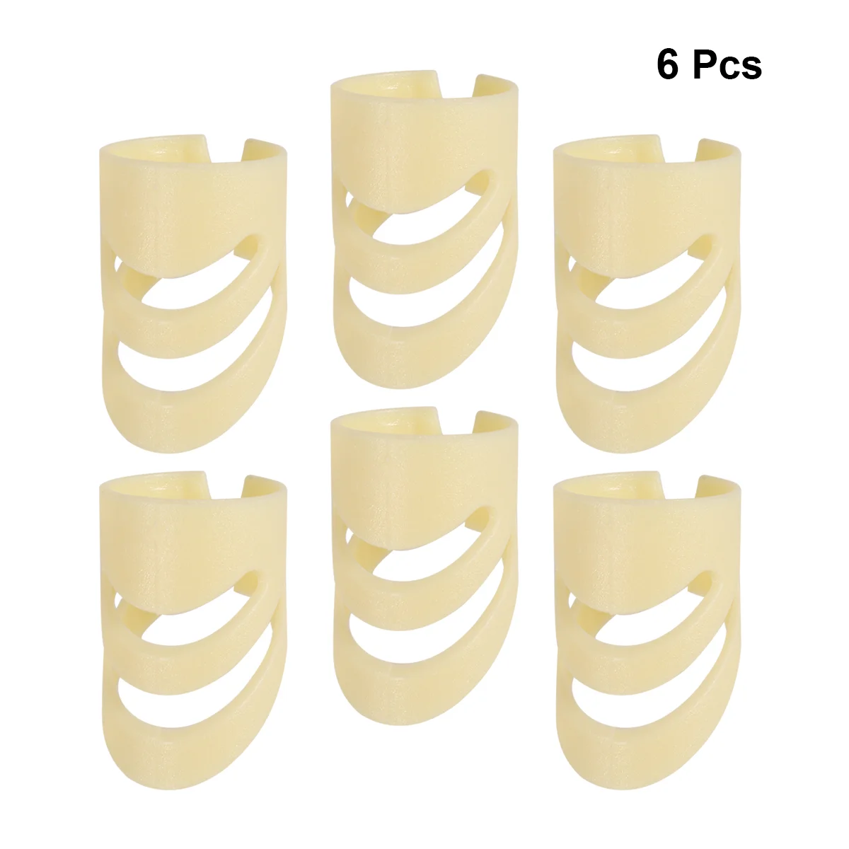 

Guitar Finger Picks Adjustable Thumb Picks Fingertip Protectors Finger Plectrum for Ukulele Mandolin Bass Alaska Guitar 6pcs (