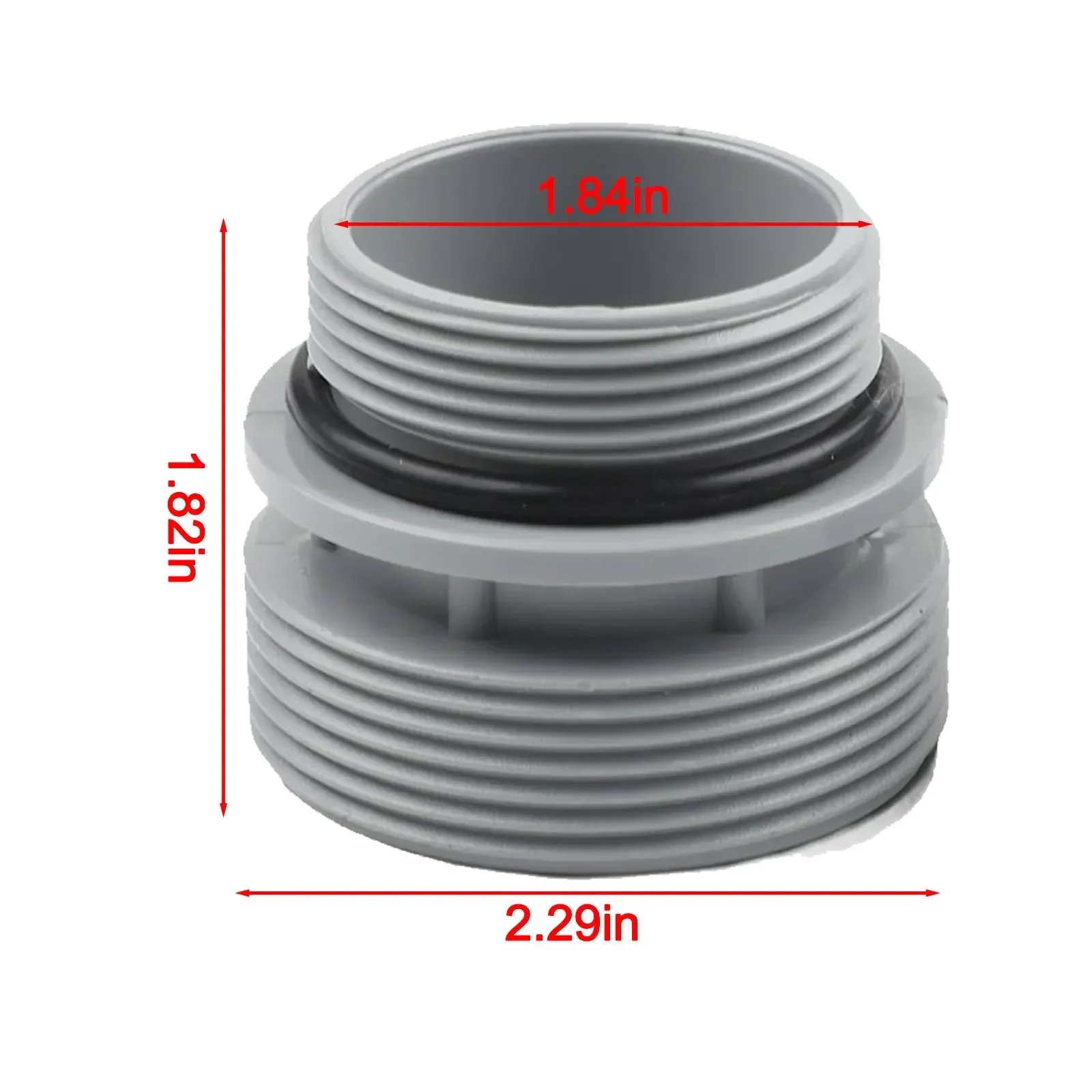 1세트 1.5인치 3방향 수영장 전환 밸브 4560 호스 어댑터 차단 볼 밸브 원시 테이프 수영장 액세서리