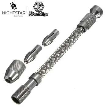 Hand Drill Jewelry Craft Hand Manual Drill Chuck Mini Hand Twist Drill Bit Suit Micro Hobby Craft Jewelry Wood Mini 1
