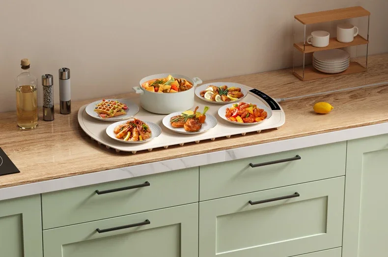 折りたたみ式⭐️ポータブル食品保温マット、電気食品用加熱 シリコン 食品の加熱用 折りたたみ式⭐️ポータブル食品保温マット、電気食品用加熱