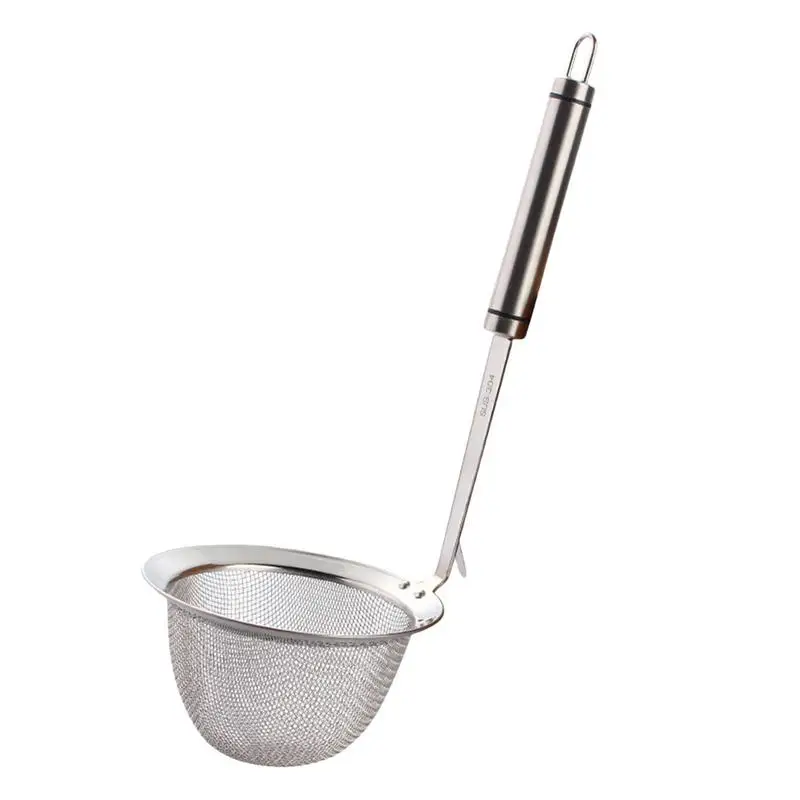 

Skimmer Spoon Stainless Steel Japanese Hot Pot Filter Metal Mesh Strainer Spoon Fried Food Net For Kitchen Cooking Skimmer