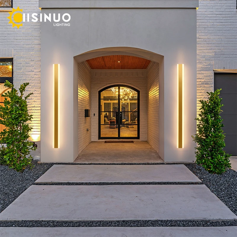LED Esterno/Interni Giardino Lampada da Parete IP65 Impermeabile Lunga Applique da Parete Moderna Nero Lampade Barra Striscia Iluminazioni per Pareti per Portico Corridoio (Bianco Caldo 3000K,30CM LED Esterno/Interni Giardino Lampada da Parete IP65 Impermeabile Lunga Applique da Parete Moderna Nero Lampade Barra Striscia Iluminazioni per Pareti per Portico Corridoio (Bianco Caldo 3000K,30CM