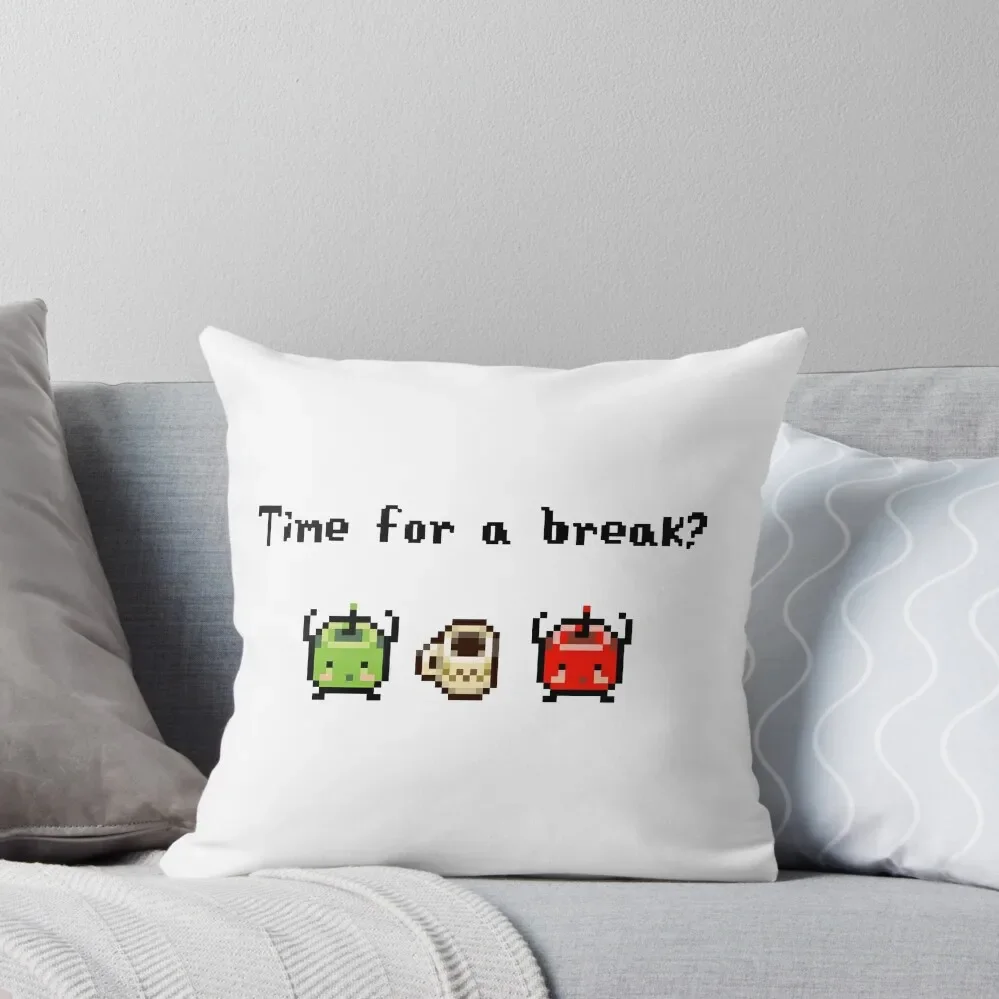 

Junimo Tea Break Stardew Valley Throw Pillow autumn pillowcase Pillowcases