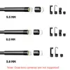 Hook Magnet Side View Mirror Protective Cap Set for 5.5mm 8mm Lens Endoscope Camera Borescope Accessories with Screw Thread 6