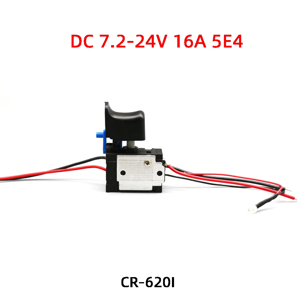Electric drill dustproof speed control push button trigger switch dc 7 