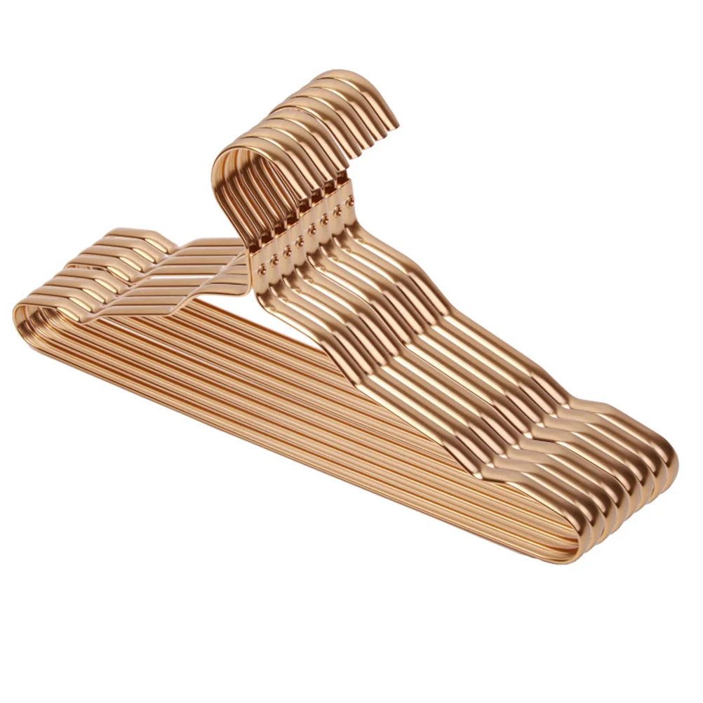

Hangers Metal Cloth Hanger Clothes Coat Wire Heavy Duty Ss Nonsilver Shirt Storage Wardrobe