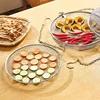 Food Drying Fish Stainless Steel Fly-Proof Round Net Hang Mesh Net Drying Rack Drying Rack Herb Drying For Shrimp Fish Fruit 1