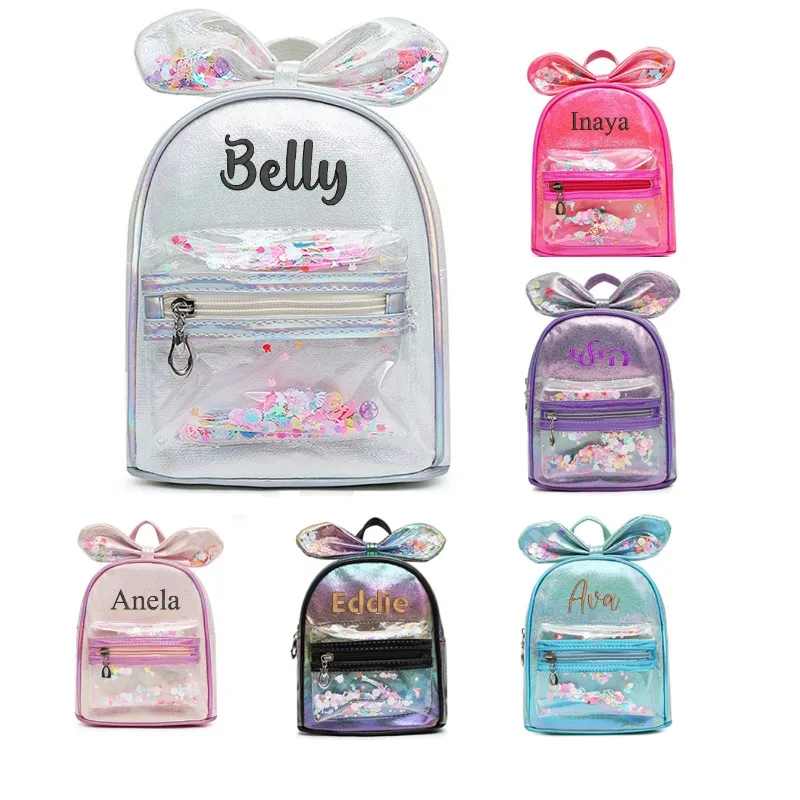 Custom 2025 sequin backpack