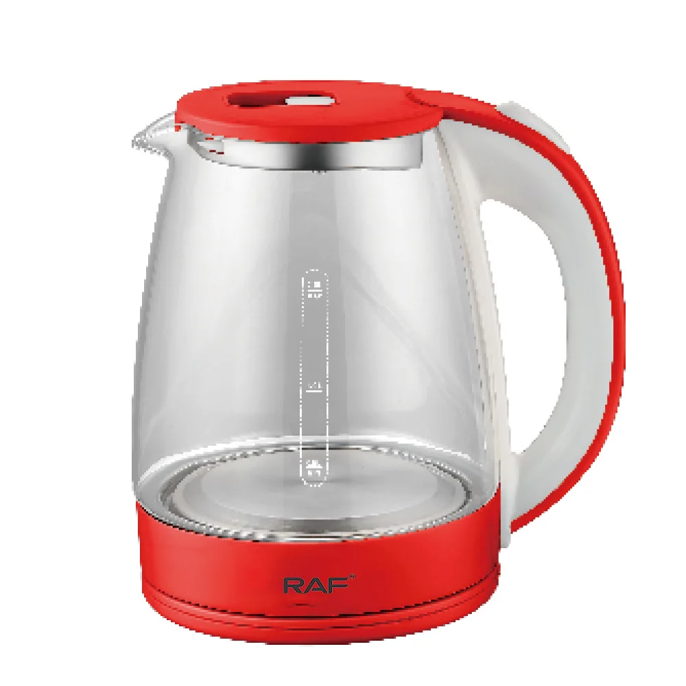 2 Liter Electric Glass Tea Kettle, Fast Hot Water Boiler, One Touch  Operation, Boils 7 Cups, Auto Shut-Off - AliExpress