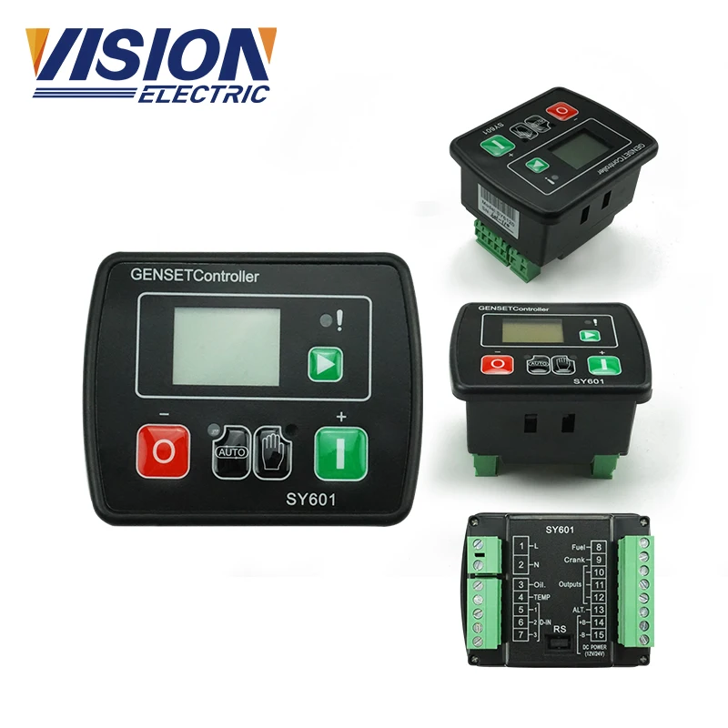 SY601 Diesel generating set controller Replace for GU601A Protective  with remote control