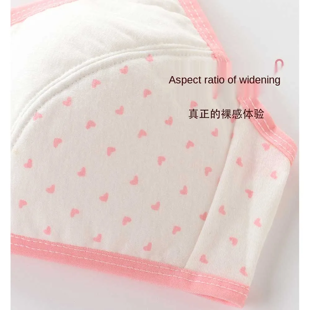 Girls Bra kids Underwear Teens Bras Soft Cotton Puberty Clothing Young Teenagers Lingerie Teenage Tops Breathable