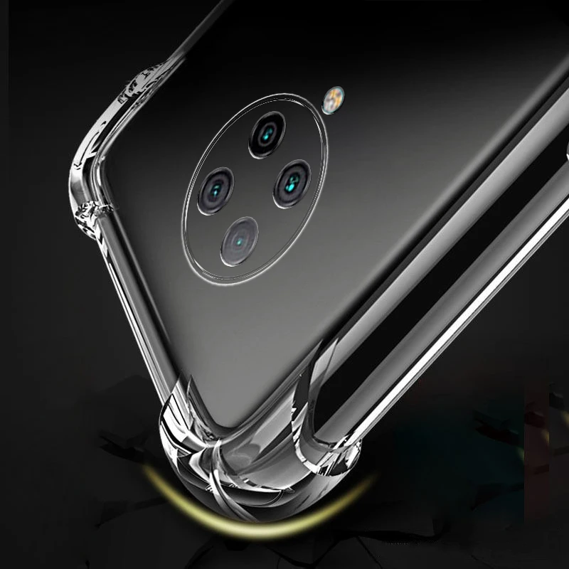 Phone Case Phone Protector Cover Poco F2 Pro Case For Xiaomi Poco F2 Pro Silicon Case Shockproof Soft Tpu Back Cover For Clear Transparent Phone