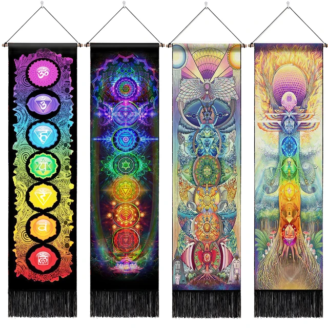 World Menagerie Hanging Chakras Wall Décor & Reviews