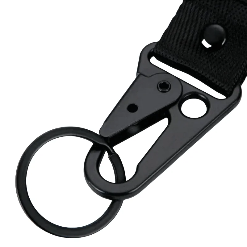 Embroidery Kawasaki key chain tag strap leather accessories keytag racing keychain