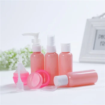 1PC Refillable Travel Bottles Set Package Cosmetics Bottles Plastic Pressing Spray Bottle Makeup Tools Kit For Travel