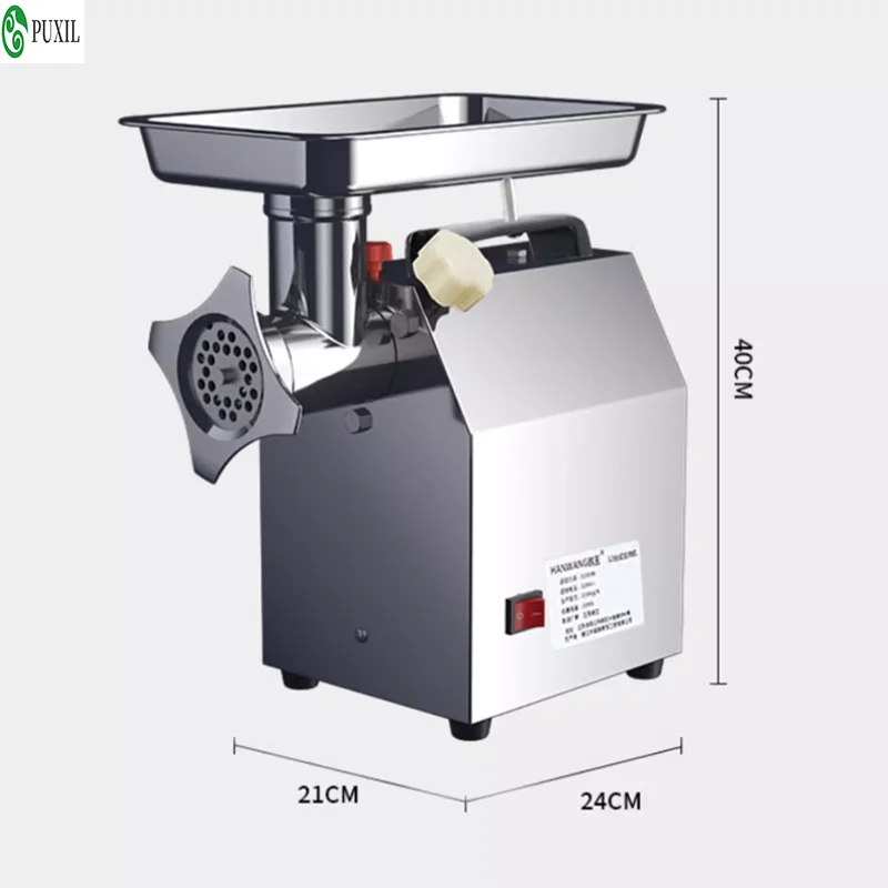 YCD-12 Heavy Duty Electric Meat Mincer Grinder Max Powerful Home Portable Sausage Stuffer Meat Mincer Food Processor 4