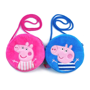 Peppa Pig George Change Wallet Pocket Mini Wallet For Peppa Pig Children Toys Gift Cartoon Wallet Christmas Gift For Children