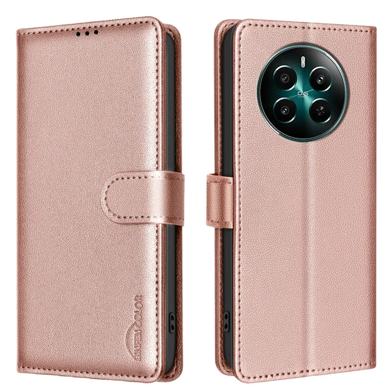 Leather Wallet Flip Case - Universal Protective Phone Cover