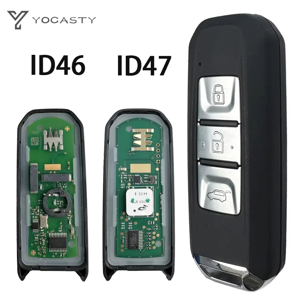 YOCASTY OEM Per Chevrolet CaptivaTurbo Groove Blazer Goditi Optra Hector Chiave A Distanza Intelligente Dell'automobile ID46/ID47 433 Mhz Keyless go