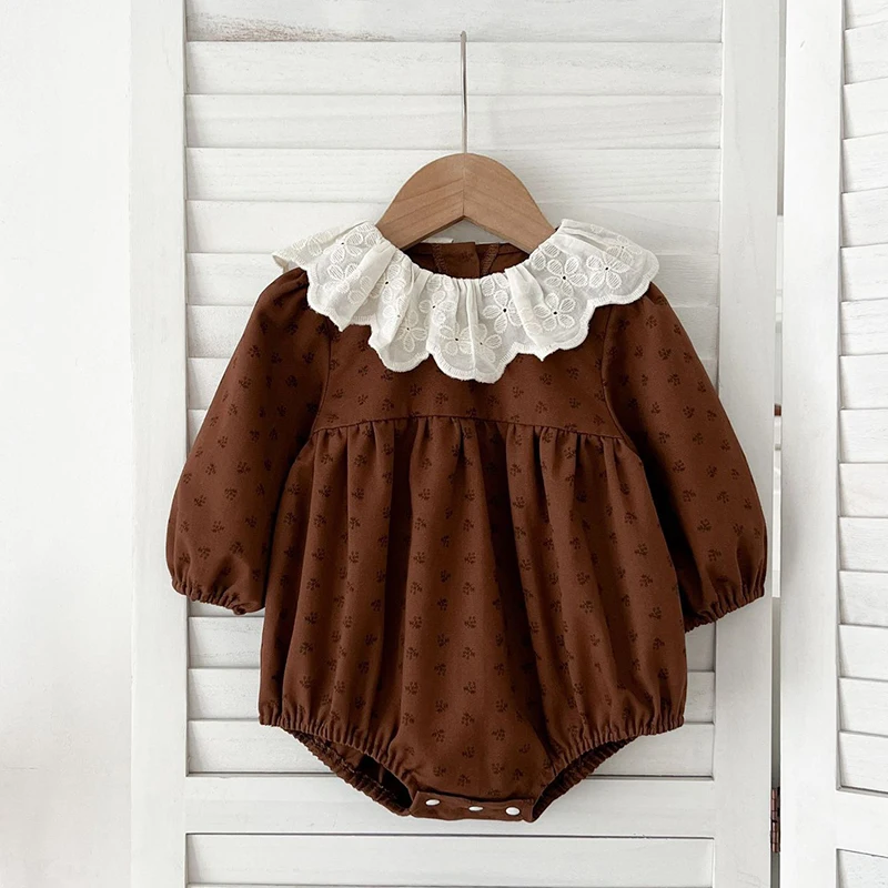 2025 Autumn Sister Clothes Kids Princess Dresses Baby Girls Retro Dress  Romper Flowers Dress Cotton Baby Girl Clothing Suit - AliExpress 1501