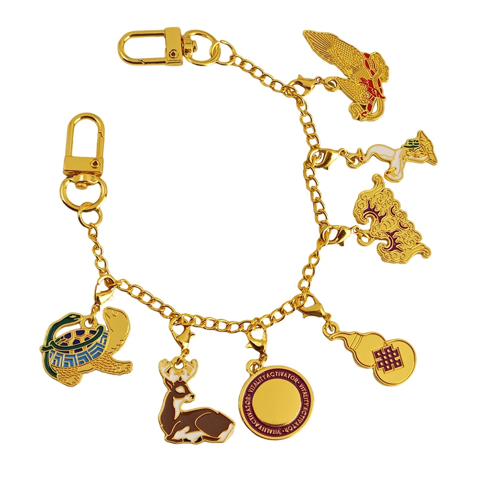 2025 Vitality Activator Hanging Bracelet Golden Animal Gourd Bracelet w5639 5