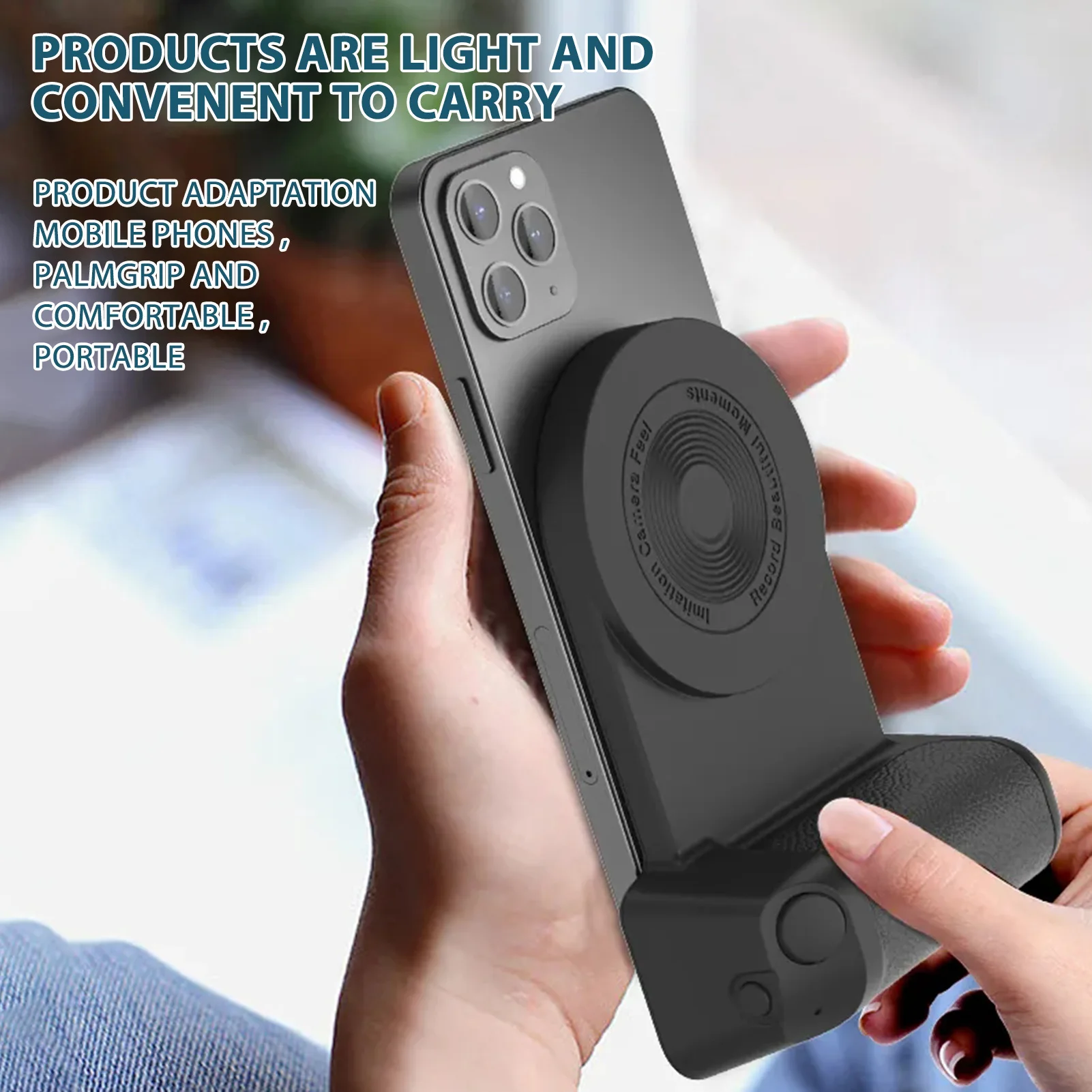 

Рукоятка Bluetooth-совместимый фотокронштейн для стабилизации селфи Прочный ручной держатель для камеры аксессуары для телефона