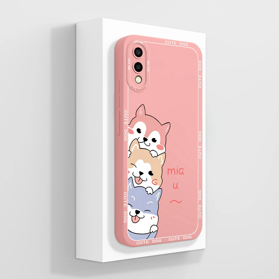 Lovely Astronaut Girl Liquid Durable Phone Case Shell