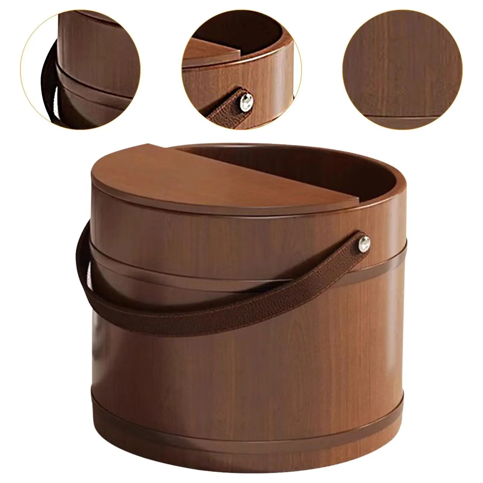 Wood Foot Bath Foot Soak Tub, Laundry Tub Barrel, Pedicure Tub, SPA Washing Bowl Wood Foot Bath Foot Soak Tub, Laundry Tub Barrel, Pedicure Tub, SPA Washing Bowl