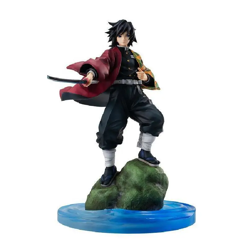 

Demon Slayer Blade Anime Figure Tomioka Giyuu Fight Statue Action Figure Japan Manga Kimetsu No Yaiba Model Toys Decor