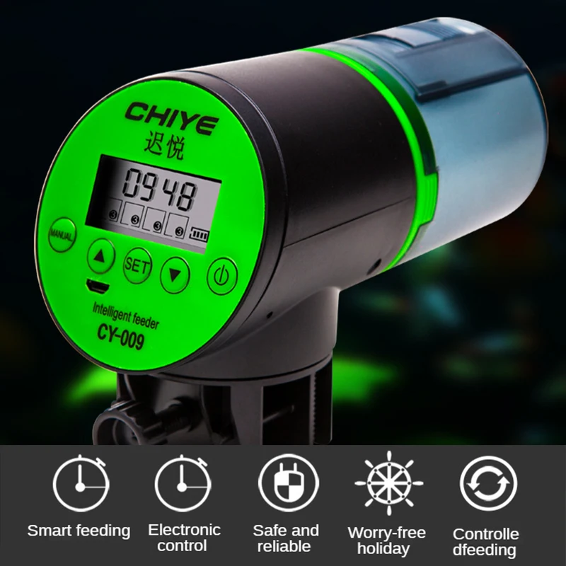 Cook a meal Optimal Miserable zacro rechargeable automatic fish feeder