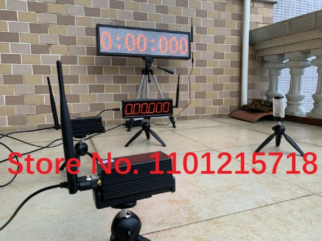 2021 S005 multilap wireless laser race sport timer for turn-back running  practice racing car speed skating to display lap time - AliExpress