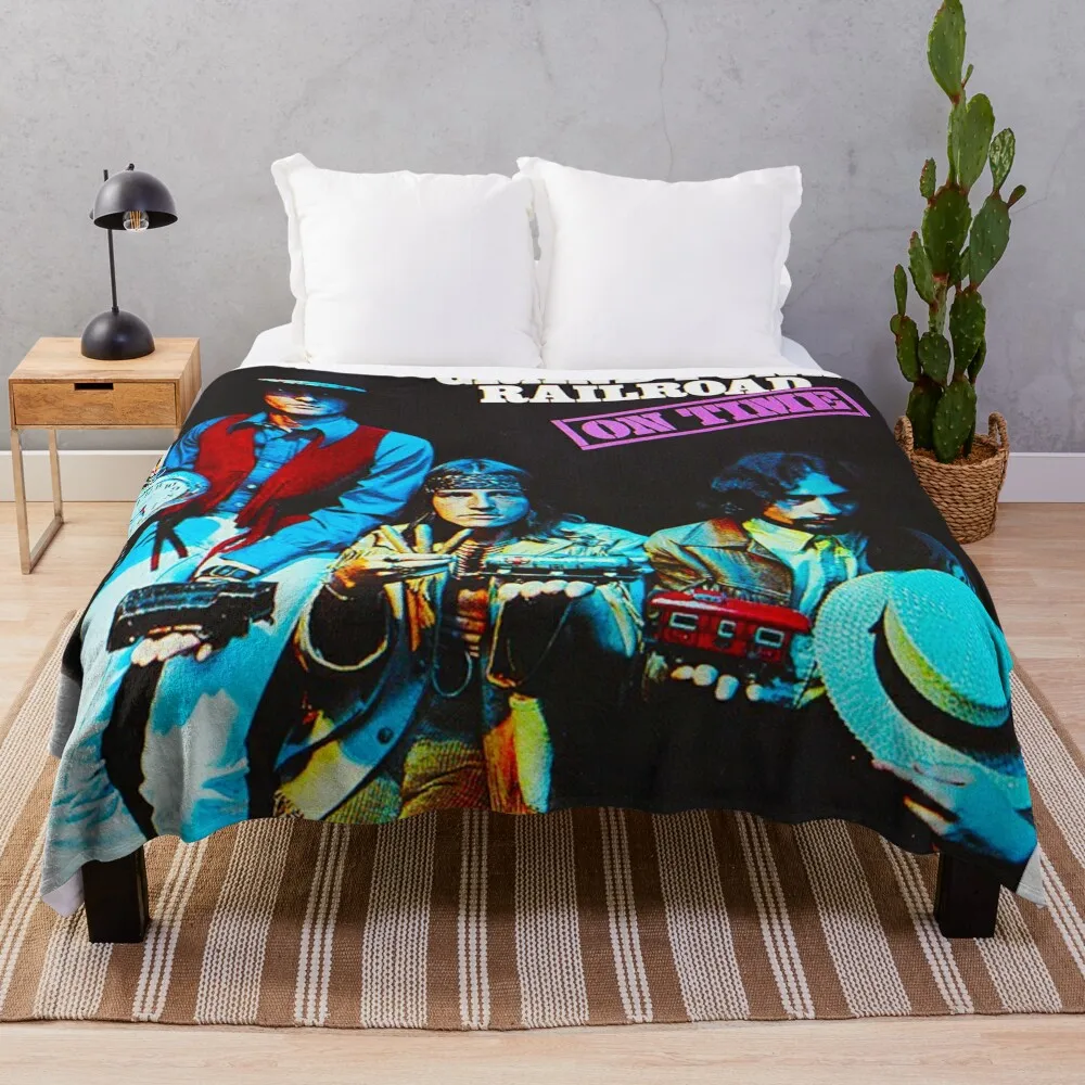 Grand Funk Railroad - On Time. Coperta Da Tiro Thermal Per Fluffys Da Viaggio Grandi Coperte