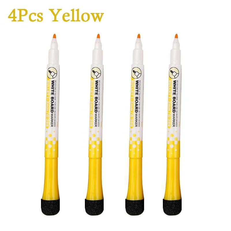 4Pcs Yellow