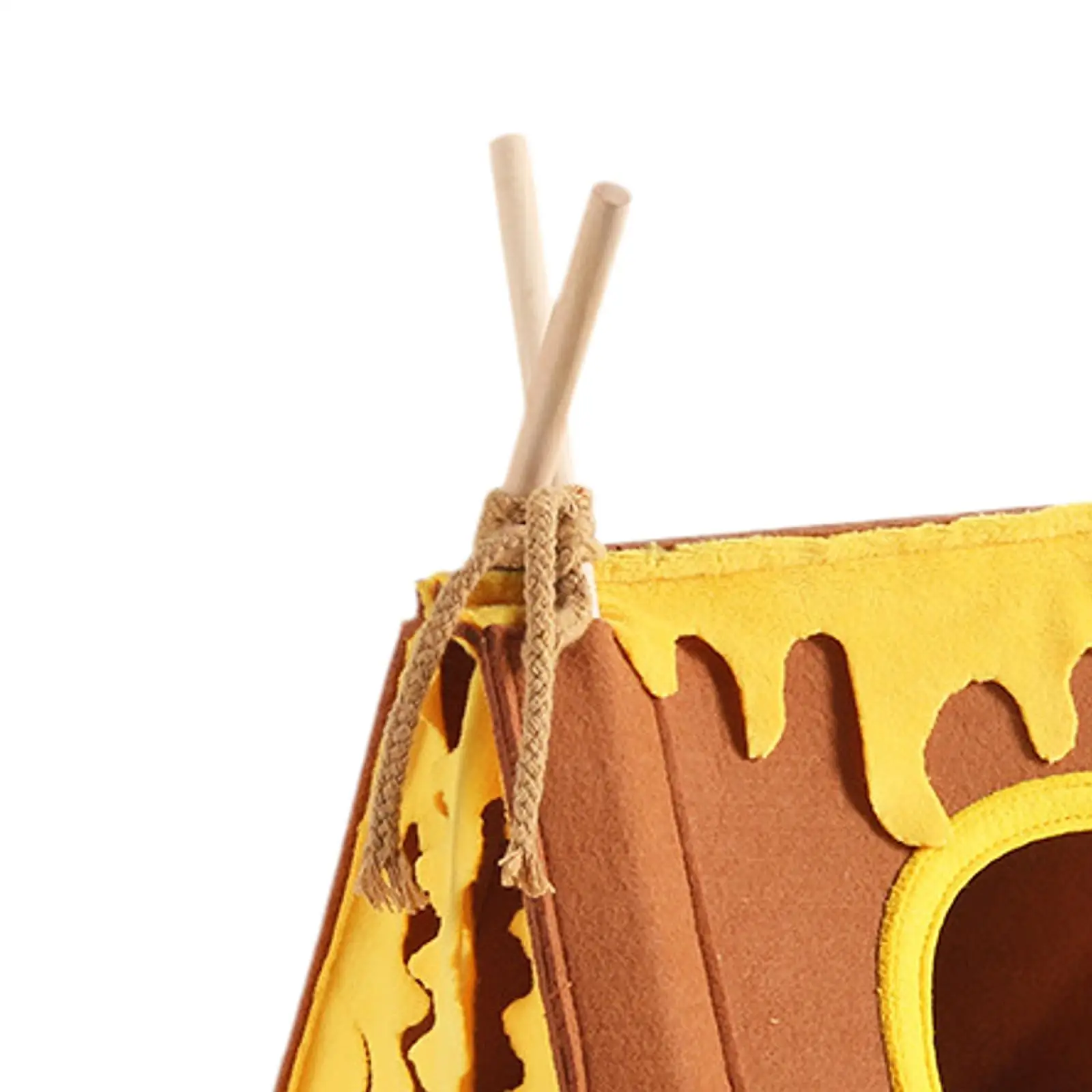 Hamster Hideout Tent Bed Habitats Warm Breathable Portable Hamster Nest for Ferrets Sugar Gliders Rats Hedgehogs Chinchilla