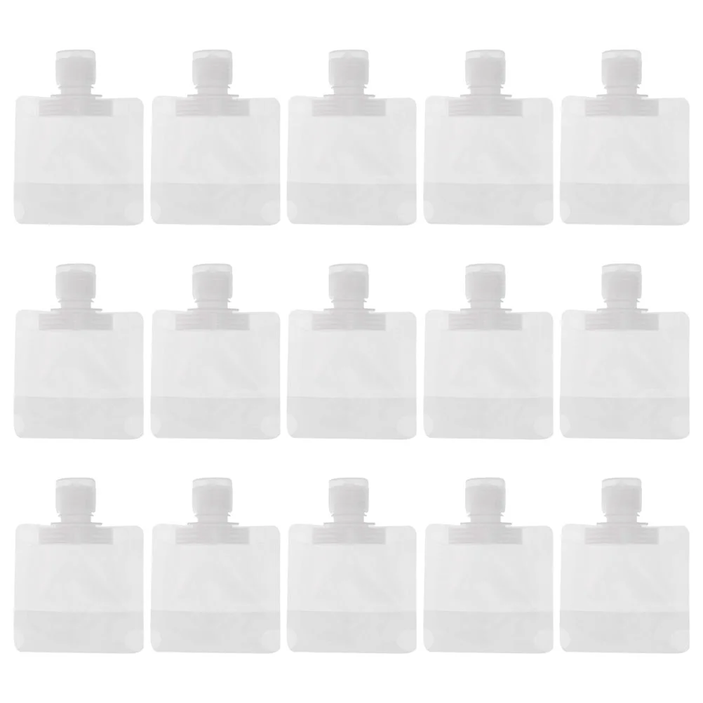 

15 Pcs Lotion Bag Portable Bags Daily Use Squeeze Travel Liquid Container Makeup Pouches Professional Outdoor