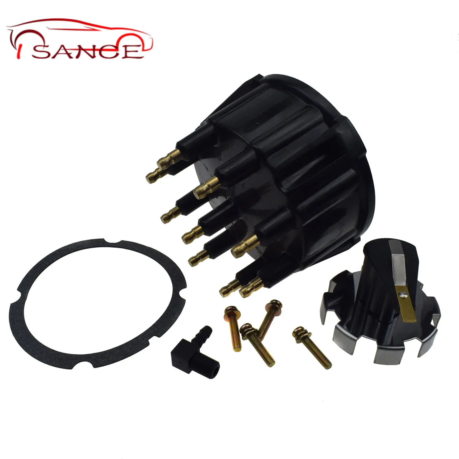 Distributor Cap & Rotor Kit 5.0 5.7 7.4 8.2 805759Q3 805759Q3,805759T3,13524A5,16457A4 For Mercruiser Thunder bolt V8 1980-2003