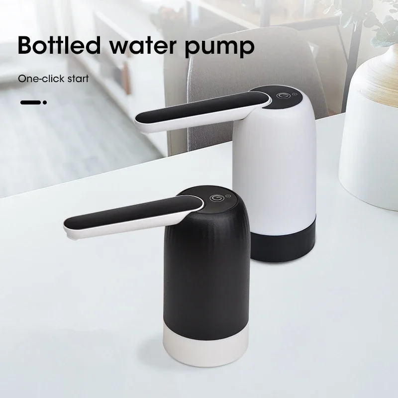 Water Bottle Pump Water Dispenser USB Charging Automatic Water Bottle Pump  Water Pump One Button Switch Of Water Dispenser