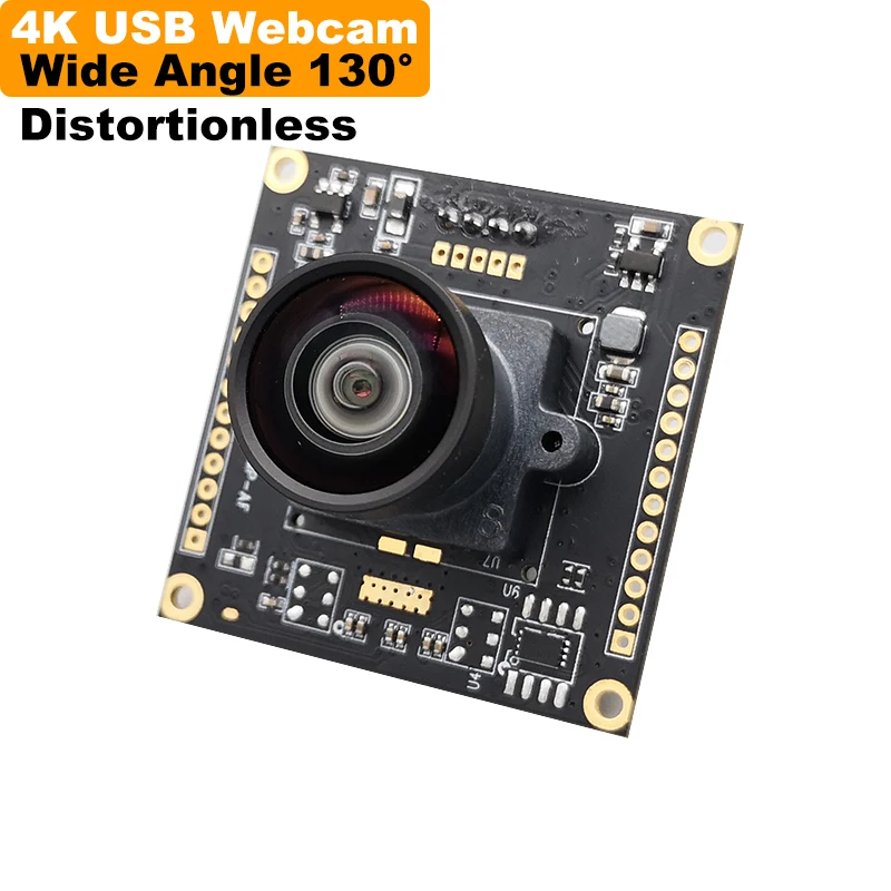 

4K UVC Camera Module 12MP CMOS IMX577 Sensor High Speed 30fps Mini Webcam USB Plus and Play for Windows Linux Mac and Android