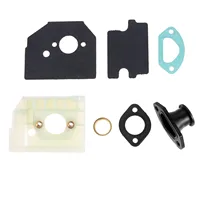 DRELD Chain Saw Carburetor Bracket & Spacer & Inner Guide& Gaskets Kit Fit for Chinese Chainsaw 4500 5200 5800 1