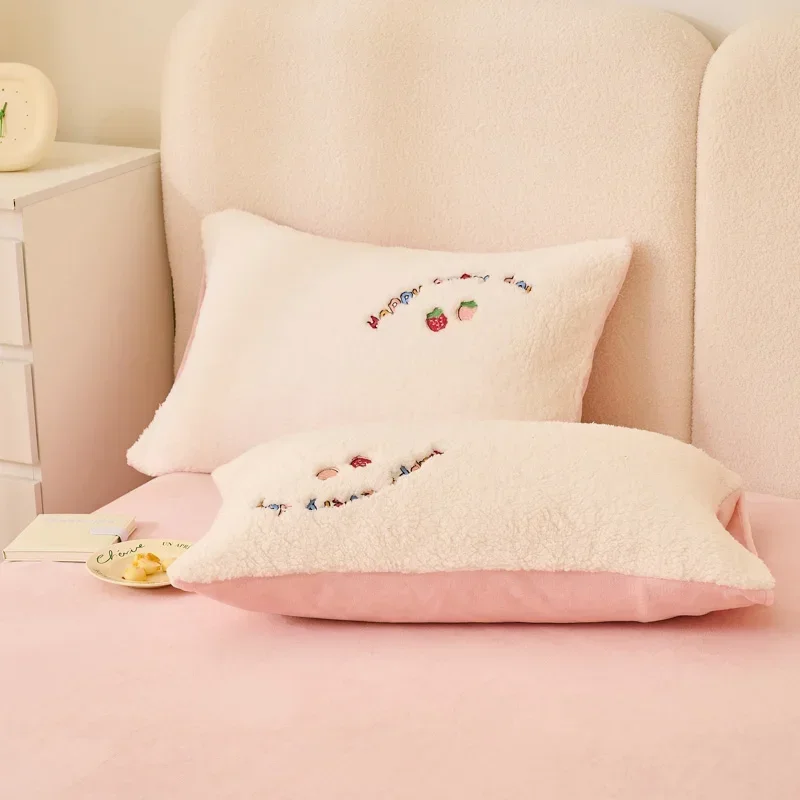 

Hot sales Soft Winter Warm Stitch Fluffy bed sheets set Quilt Cover Set Double Bed Single bed Bedroom Duvet Cover